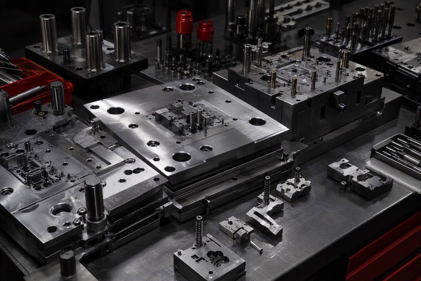 Made-to-order metal tooling and related components.